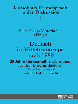 cover image of Deutsch in Mittelosteuropa nach 1989